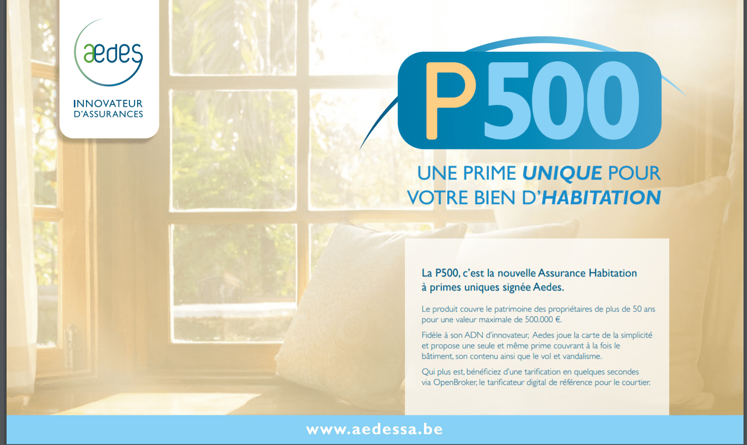 P500 - L’assurance incendie pour les plus de 50 ans